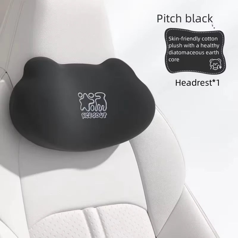 Ergonomisches, atmungsaktives Bezug-Set aus Memory-Schaum für Lenden- und Nackenkissen