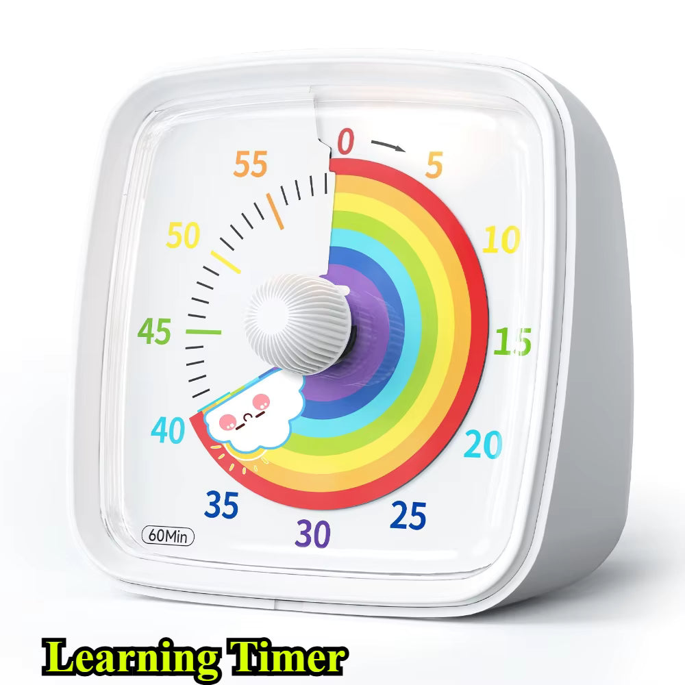 Visueller und geräuschloser 60-Minuten-Timer