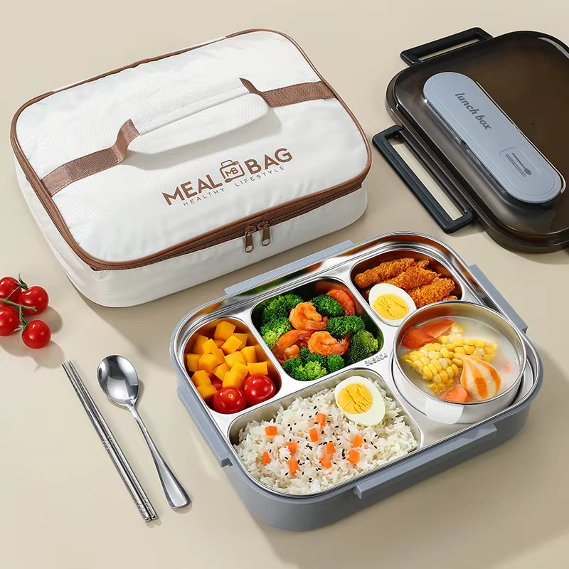 Vakuumisolierte, auslaufsichere Lunchbox aus rostfreiem 304er Edelstahl