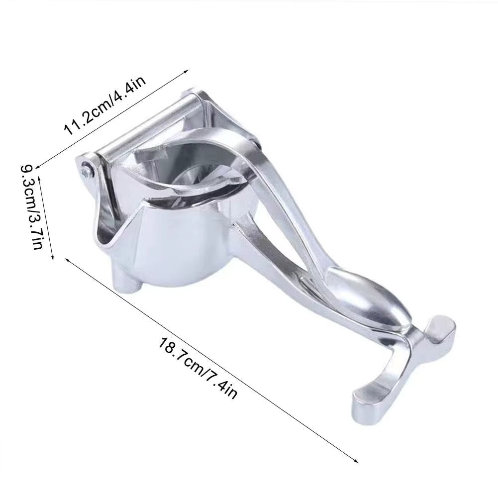 Robuste manuelle Zitruspresse aus Aluminium (abnehmbare Teile)