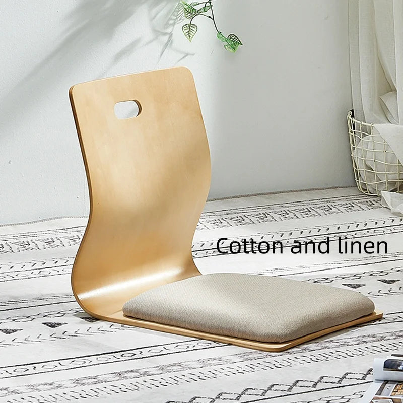 Ergonomisk polstret gulvstol uden ben