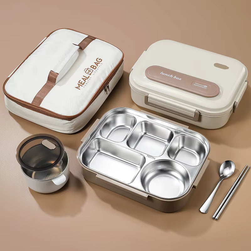 Vakuumisolierte, auslaufsichere Lunchbox aus rostfreiem 304er Edelstahl