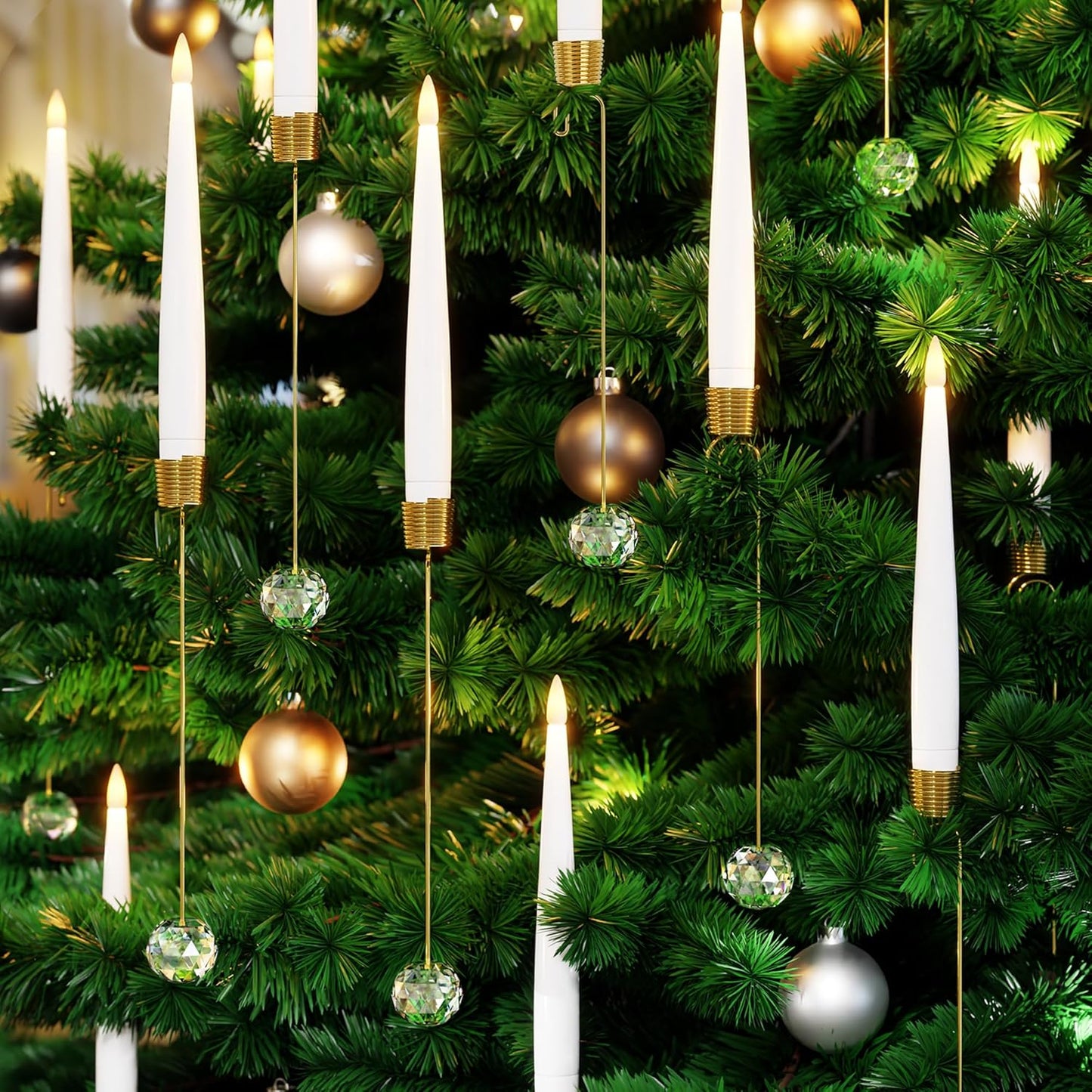 LumiFrost LED Weihnachtslichter — Warmes magisches Leuchten