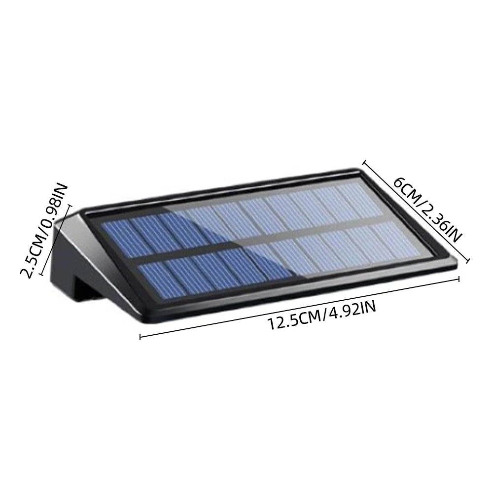150-Lumen wasserdichte Solarzäunerlampen mit fokussierter Linse (2er-Pack)