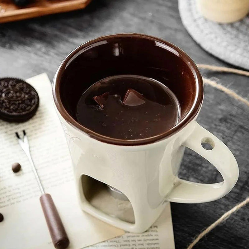 VelvetSip Fondue Kop — Uendelig Hygge Nydelse