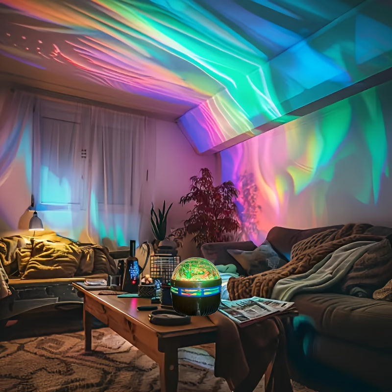Celestia | Aurora LED-Stimmungslicht RGB-Fernbedienung - Sternenhimmel-Projektor für Schlafzimmer, Wohnkultur und Entspannung