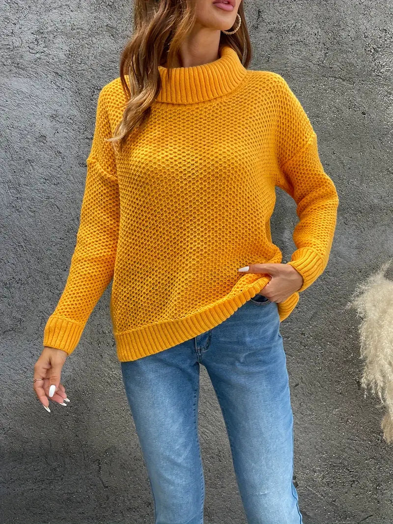 Sophie - Rollkragenpullover für Frauen | Vielseitiges Design für jeden Anlass