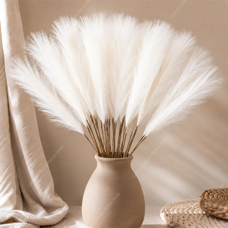 Künstlicher Pampasgrasstiel aus Seide (53–55 cm)