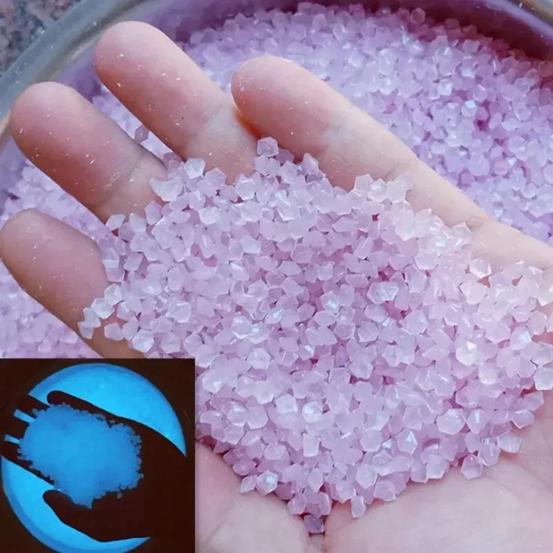 Leuchtende Plastiksteine (Set mit 1000 Stück)