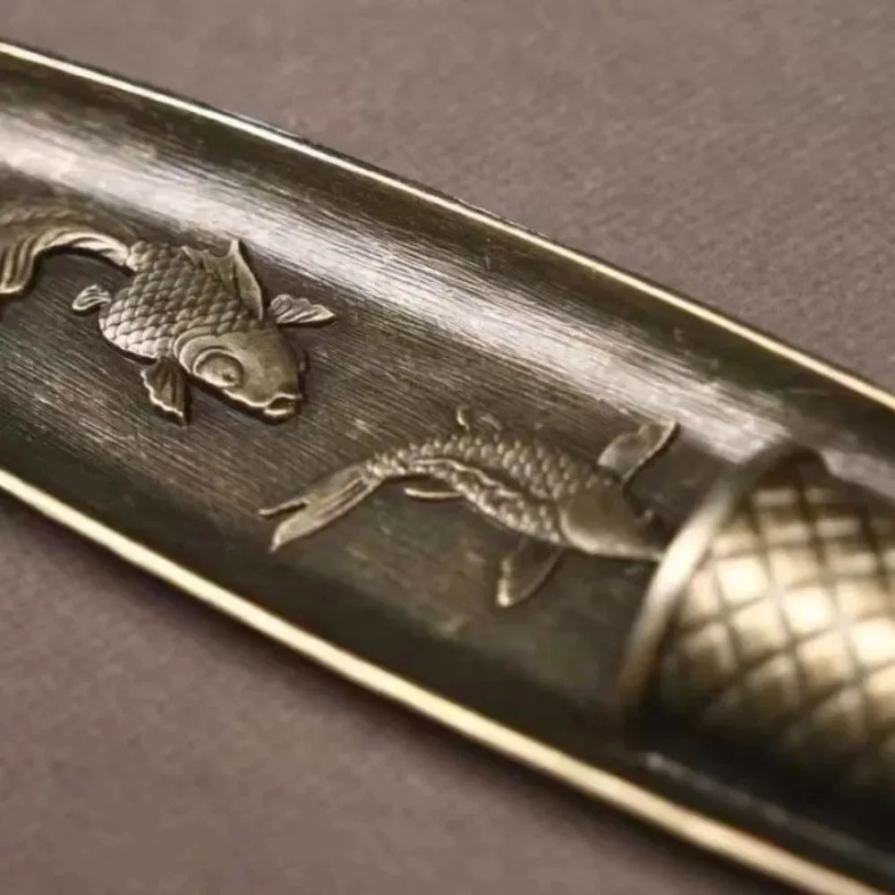 Japanischer Fischlegierungs-Räucherstäbchenhalter