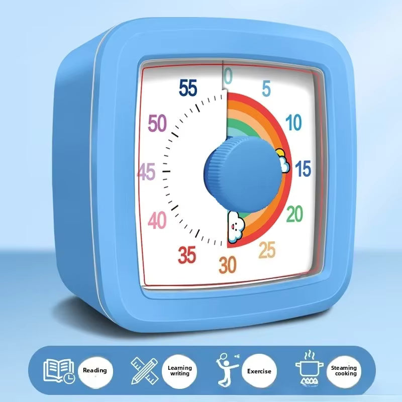 Visueller und geräuschloser 60-Minuten-Timer