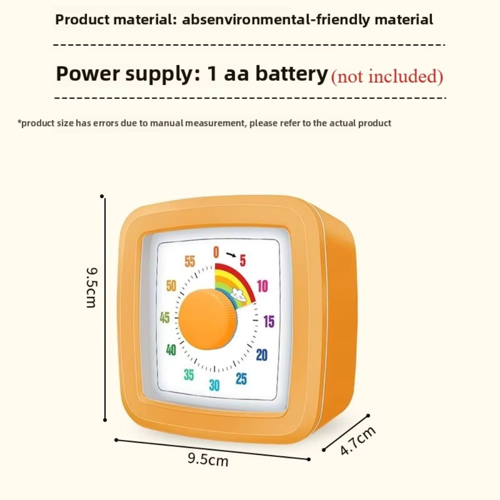 Visueller und geräuschloser 60-Minuten-Timer