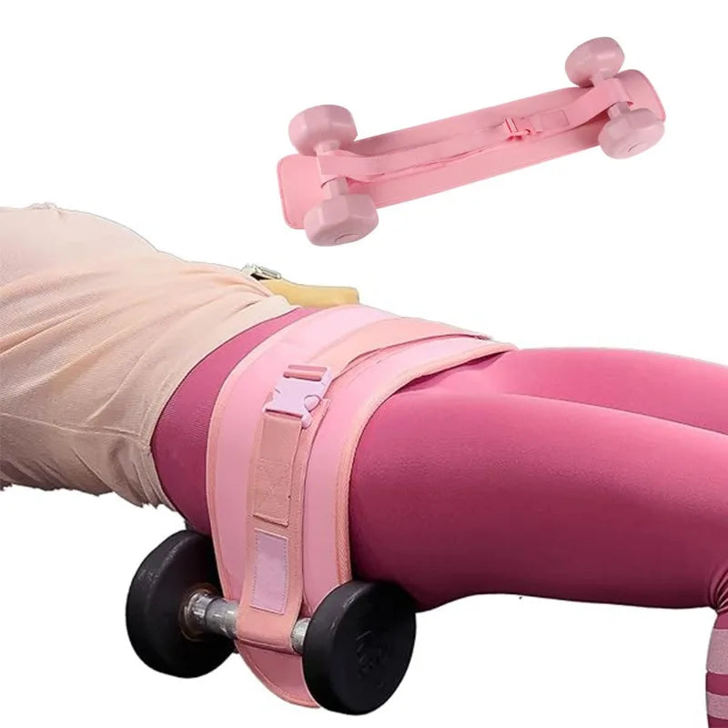 Gepolsterter Hip-Thrust-Gürtel für Kurzhanteln und Hantelscheiben