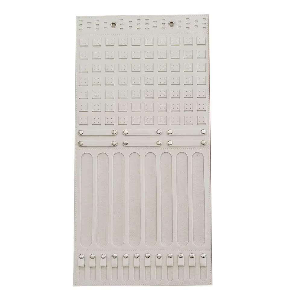 Wandmontierter Schmuckorganizer (Platz für Ohrringe & Halsketten)