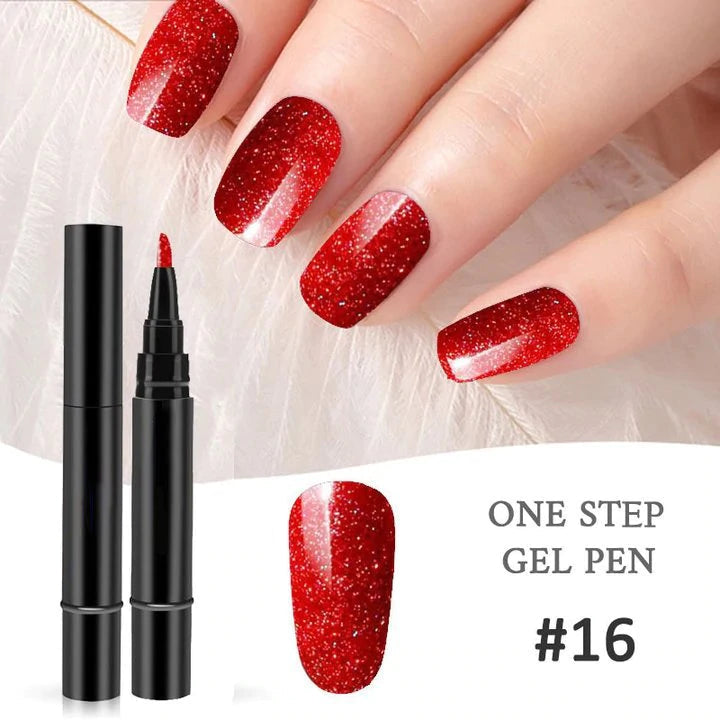 VelvetAura Gel Pen — Salon-perfekte negle hurtigt