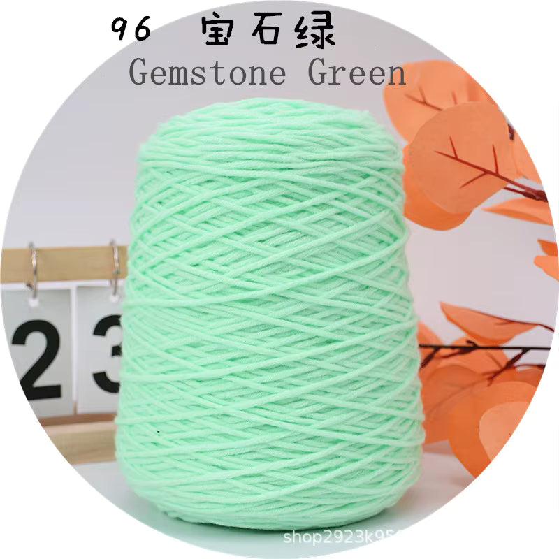Holdbar 8-trådet flerfarvet tufting garn (400g)