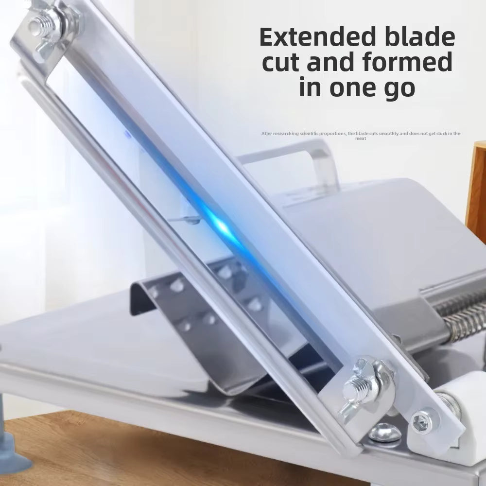 Multifunktionaler manueller Fleischschneider aus Edelstahl