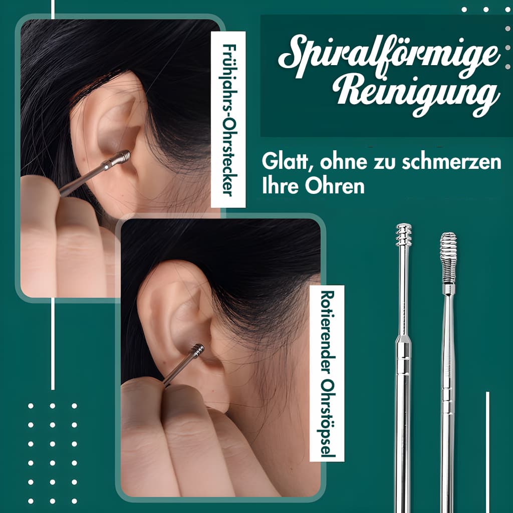 AudiaPure 6-in-1 Ohrpflege-Set — Höre klar, fühle Komfort