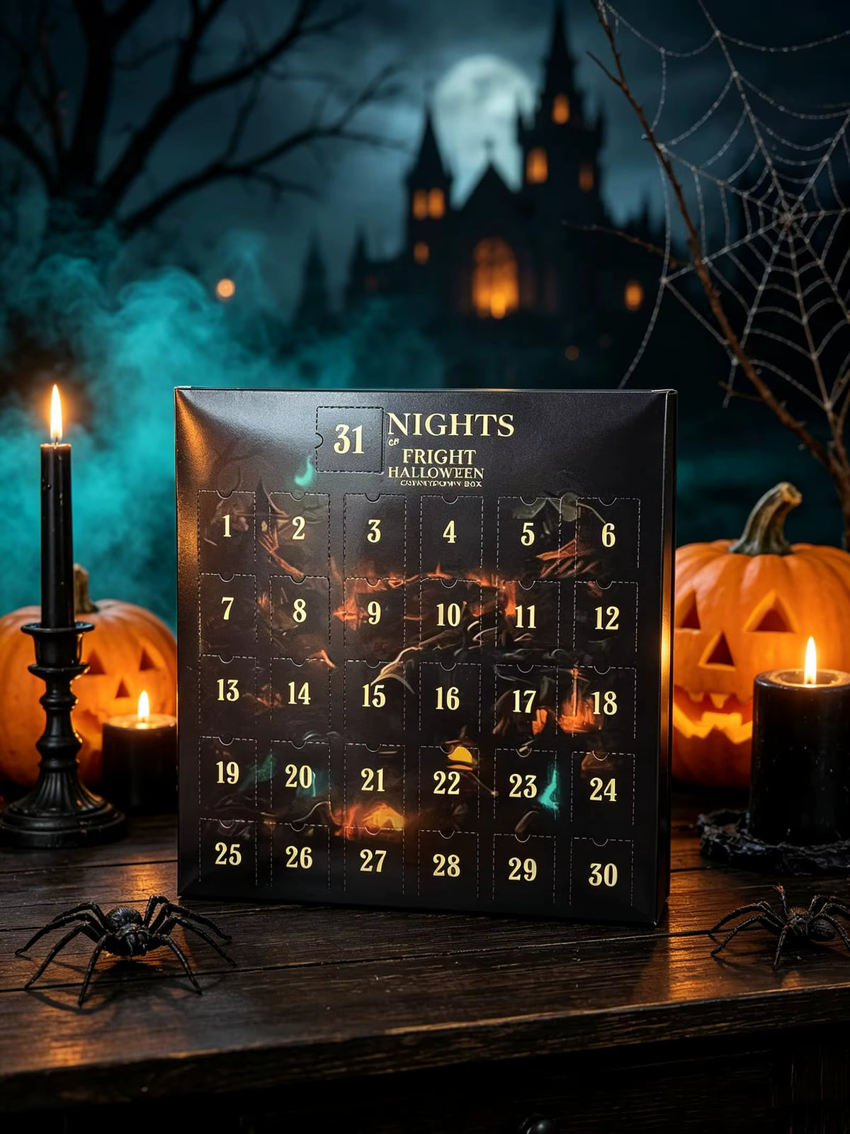 31-dages Halloween-overraskelsesjulekalender (Blindboks)