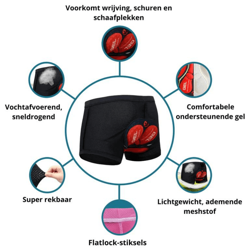 VeloRelief Shorts — Cykel Smertefrit med Selvsikkerhed
