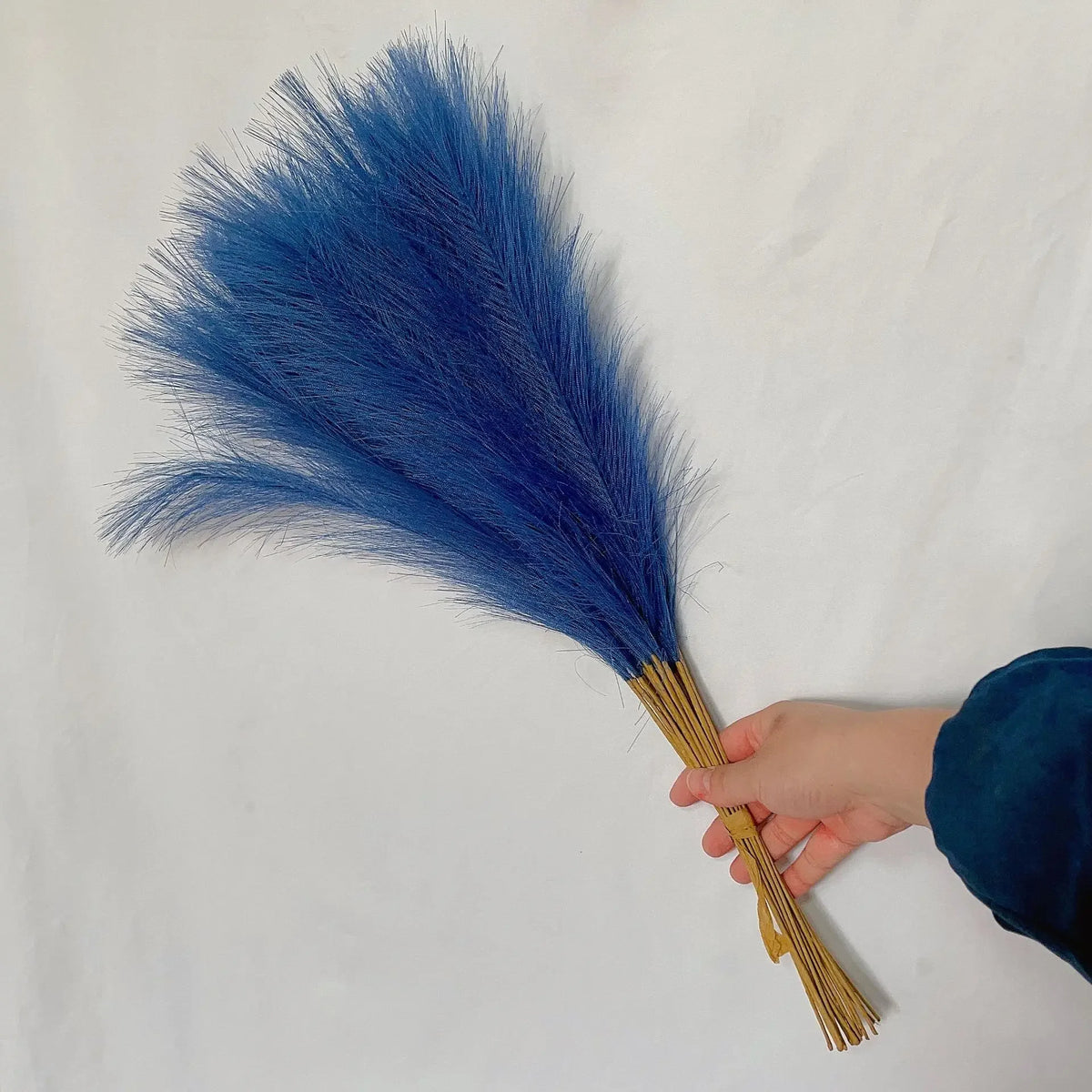 Künstlicher Pampasgrasstiel aus Seide (53–55 cm)