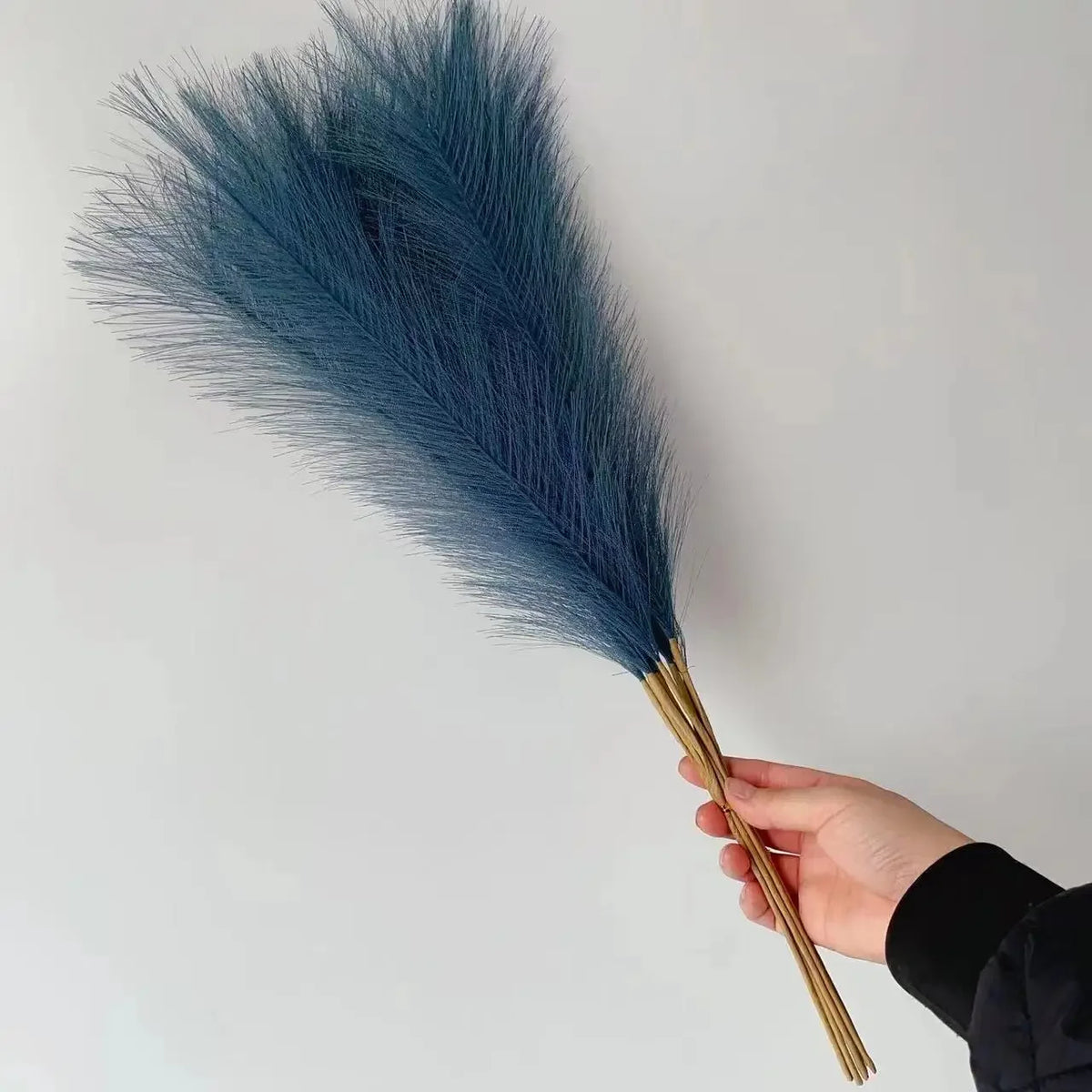 Künstlicher Pampasgrasstiel aus Seide (53–55 cm)