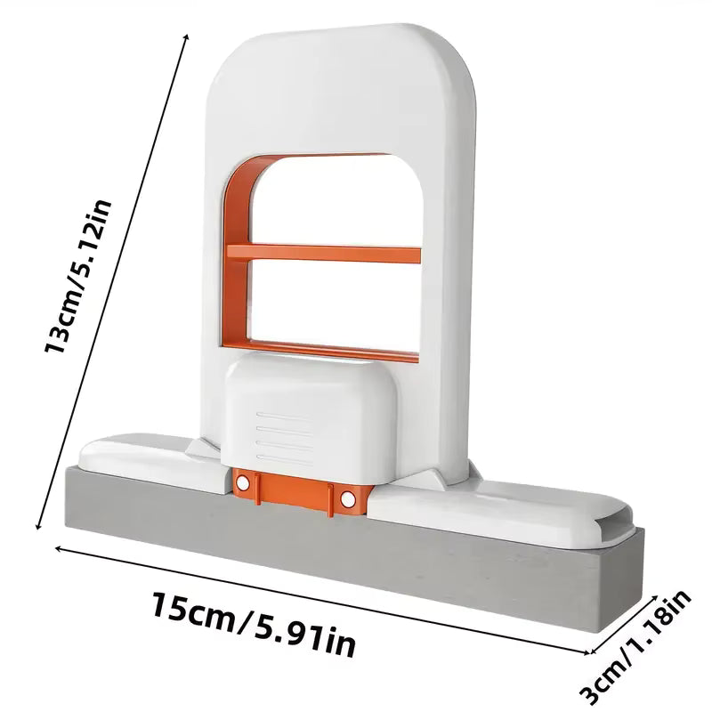 Kompakter zusammenklappbarer Nass-/Trockenmopp