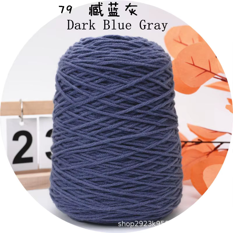 Holdbar 8-trådet flerfarvet tufting garn (400g)