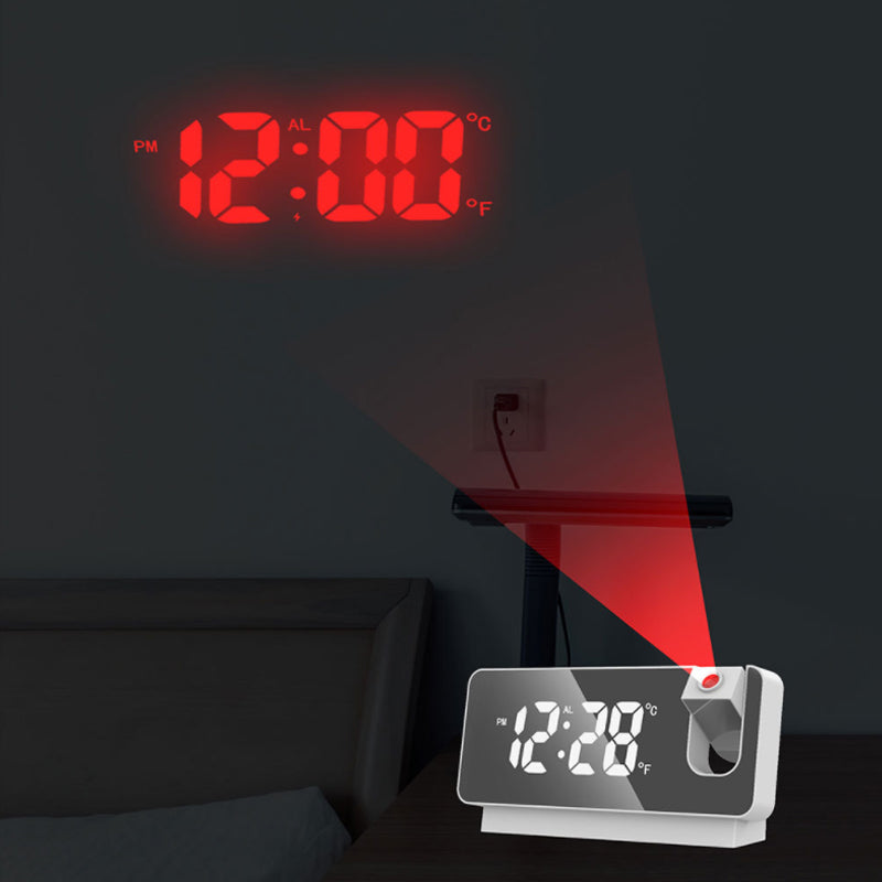 LumiTime - Digitaler Wecker mit intelligenter Zeitanzeige an der Wand