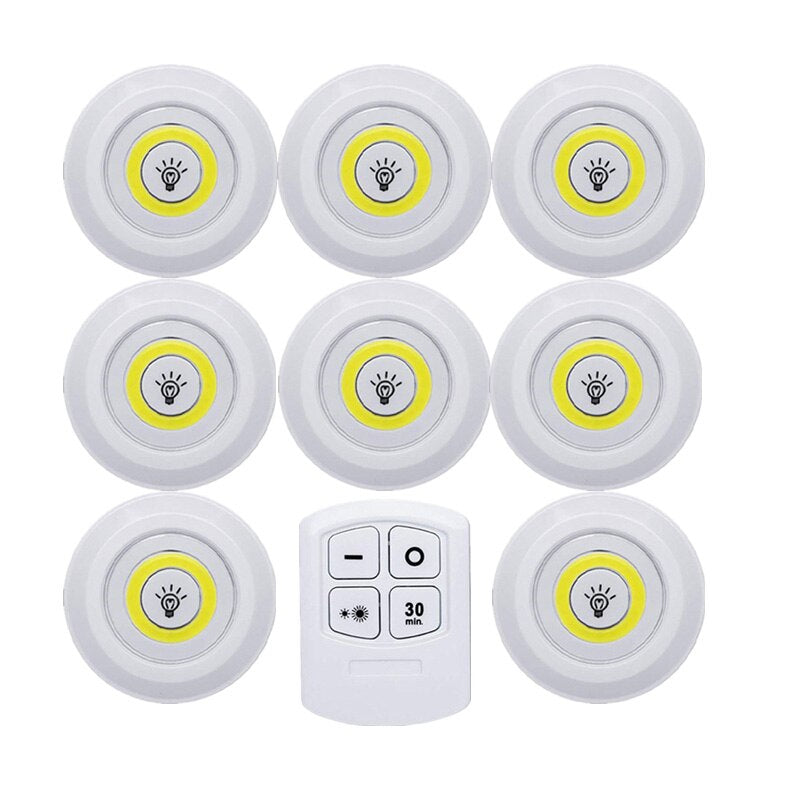 Intelligent LED Lampe med Fjernbetjening og Justerbar Lysstyrke – Energibesparende Indendørs Loftlampe-4