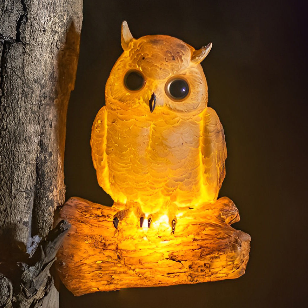 TierLicht - Wasserdichte LED-Außenlampe in Tierform mit Papageiendesign