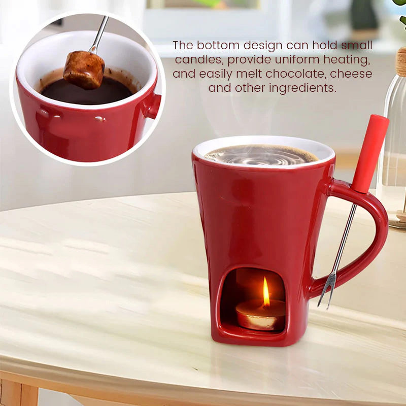 VelvetSip Fondue Kop — Uendelig Hygge Nydelse
