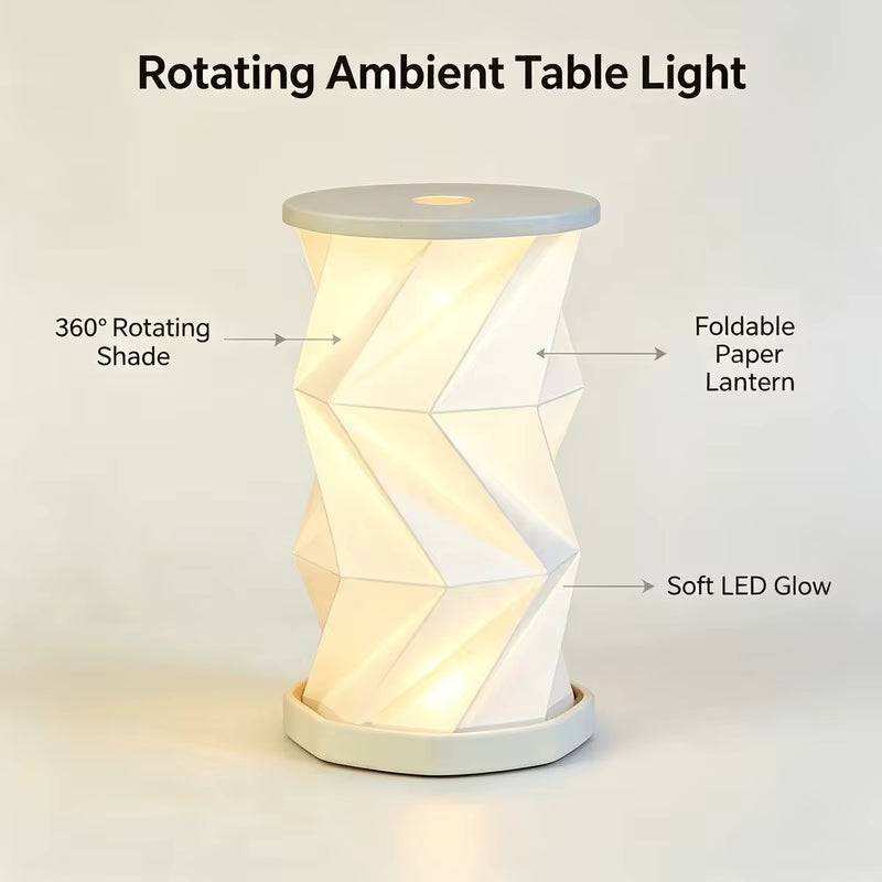 Foldbar revnesikker USB-genopladelig LED-natlys (berøringsdæmper)