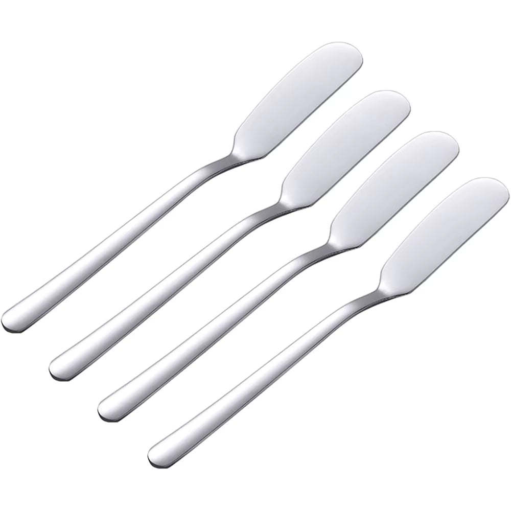 Ergonomischer rutschfester Butter- und Käsemesser aus Edelstahl (16,5 cm)