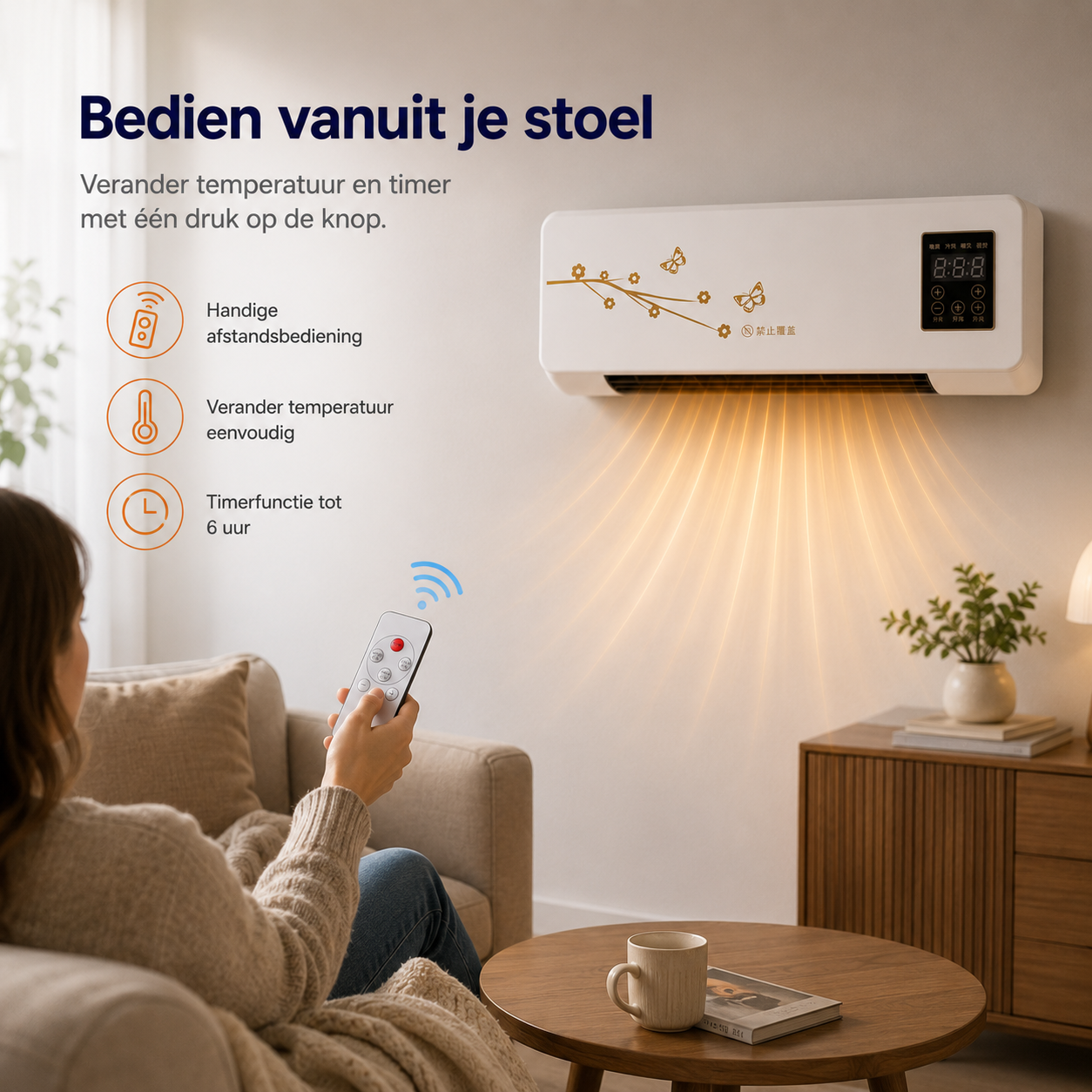 VersaBreeze Vægenhed — Øjeblikkelig Behagelig Kølighed