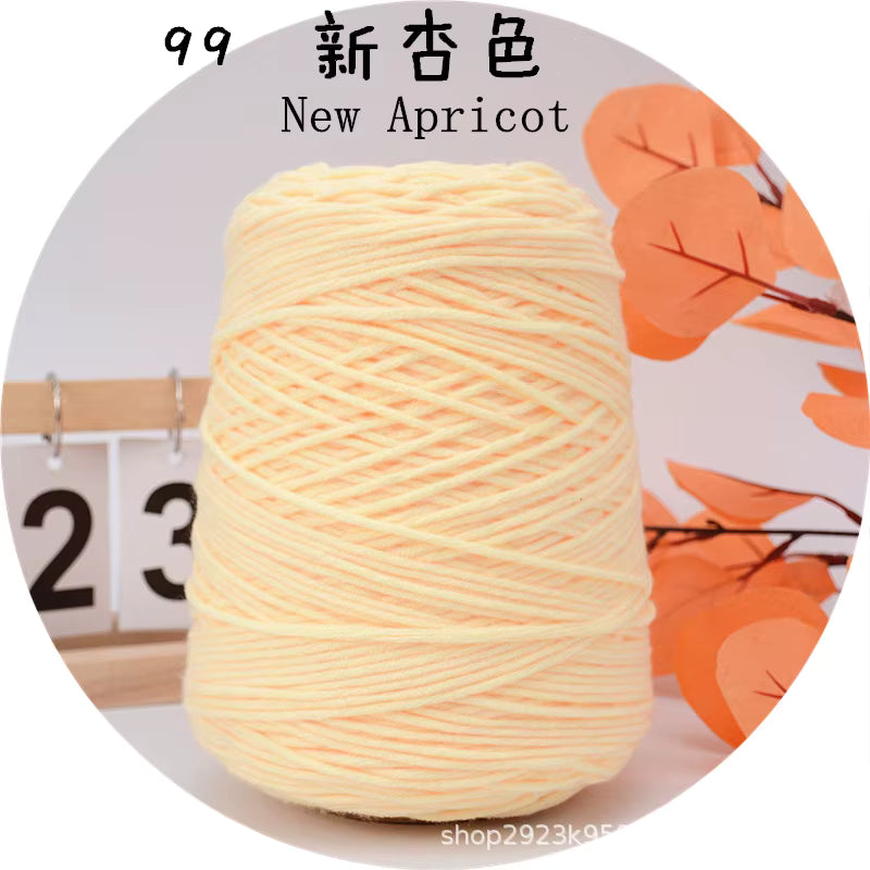 Holdbar 8-trådet flerfarvet tufting garn (400g)
