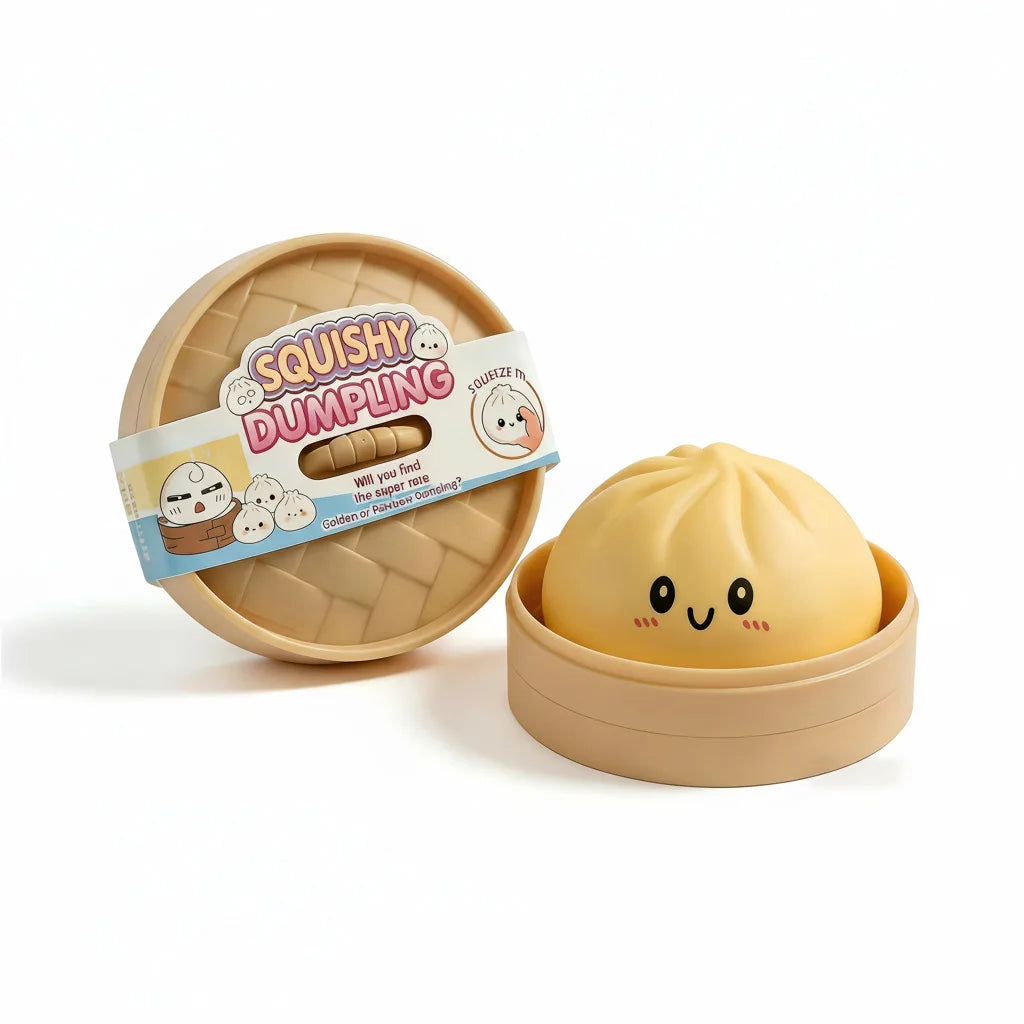 Kæmpe Langsomt Hævende Glimmer Dumpling Squishy Legetøj
