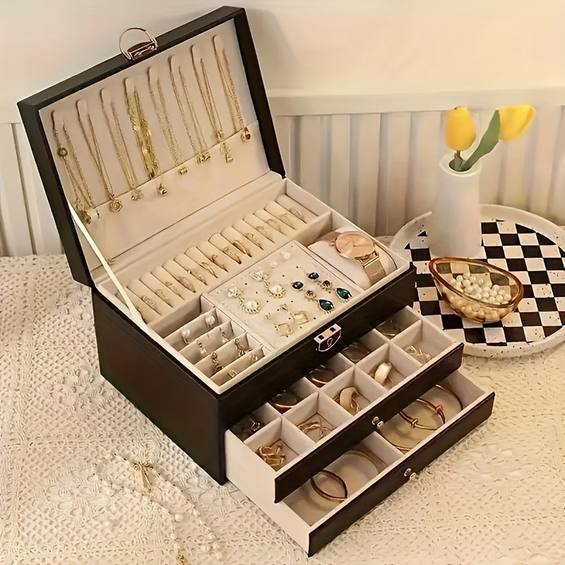 LumaNest Smykke Organizer — Let Adgang, Daglig Glæde