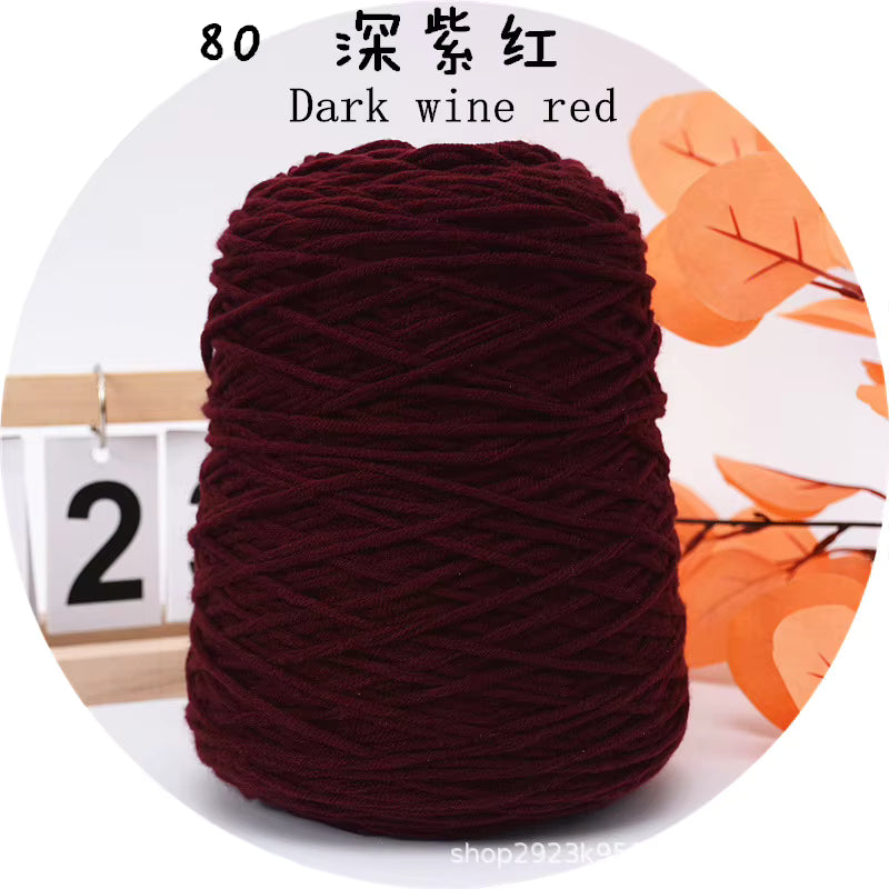 Holdbar 8-trådet flerfarvet tufting garn (400g)