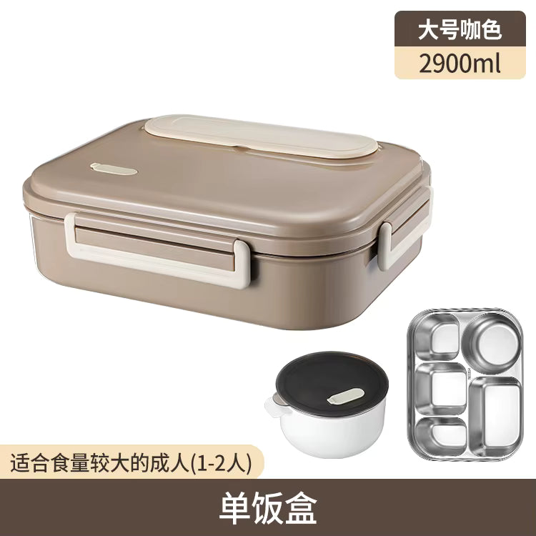 Vakuumisolierte, auslaufsichere Lunchbox aus rostfreiem 304er Edelstahl