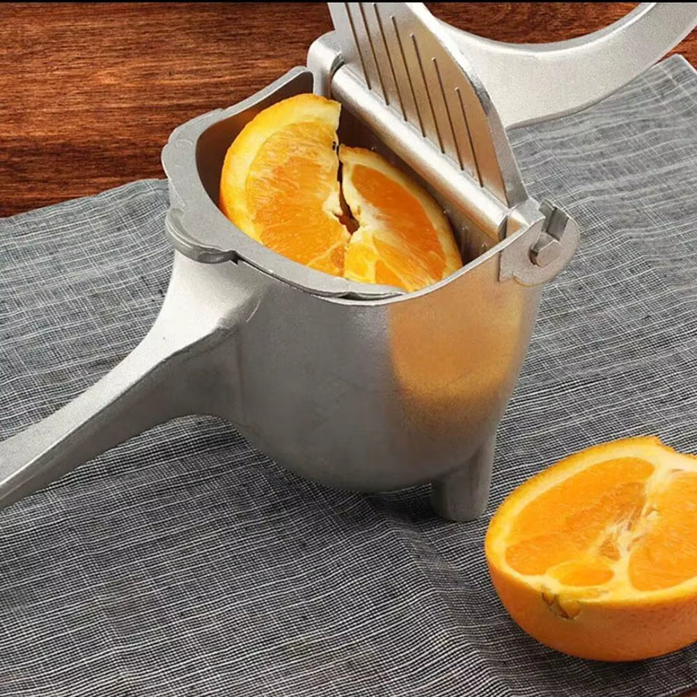 Robuste manuelle Zitruspresse aus Aluminium (abnehmbare Teile)