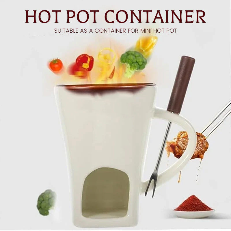 VelvetSip Fondue Kop — Uendelig Hygge Nydelse