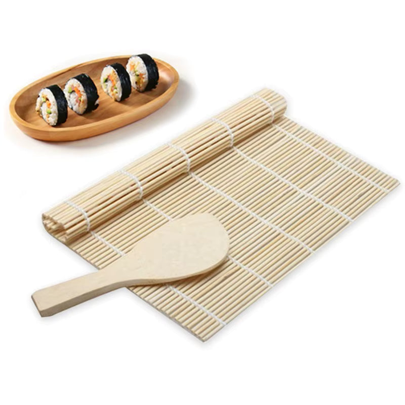 Umweltfreundliches Bambus-Sushi-Rollset (2-teiliges Set)