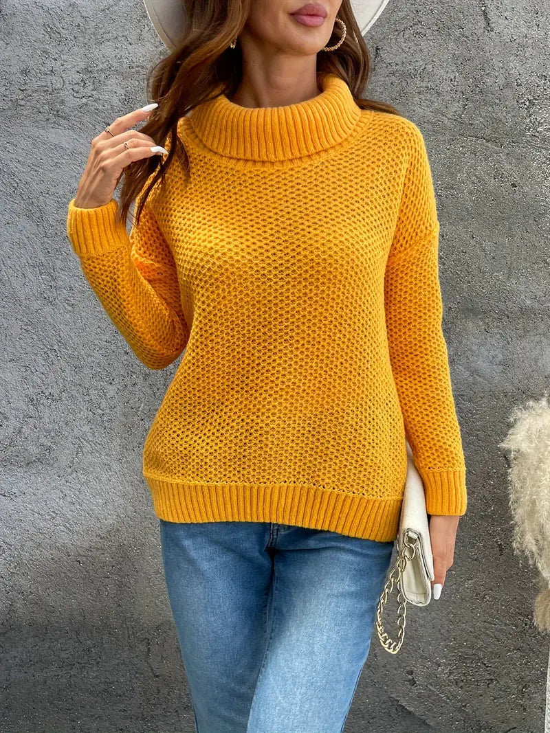 Sophie - Rollkragenpullover für Frauen | Vielseitiges Design für jeden Anlass