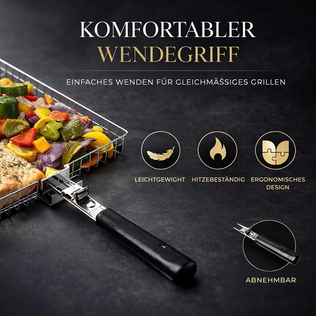 IronSavor Grillkurv — Perfekt Grillet Hver Gang