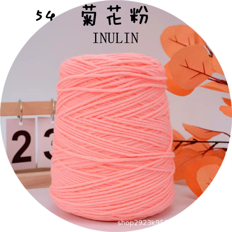 Holdbar 8-trådet flerfarvet tufting garn (400g)