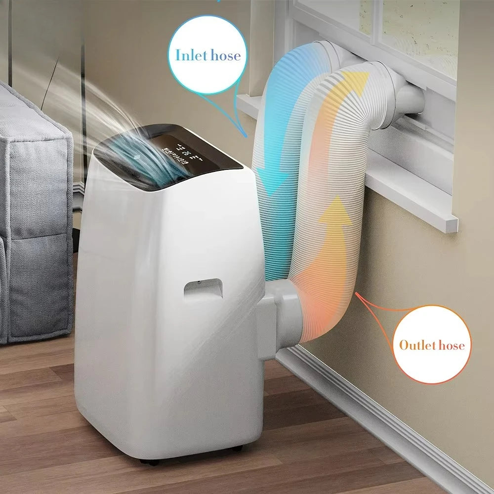 Leise, energieeffiziente mobile Klimaanlage mit WLAN (für bis zu 27,7 m²)