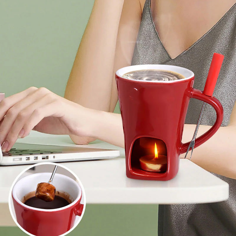 VelvetSip Fondue Kop — Uendelig Hygge Nydelse