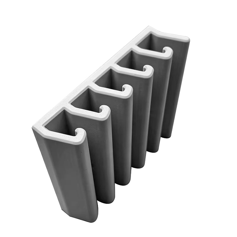 Belüfteter Deckel-Organizer mit 5 Fächern (wandmontiert)