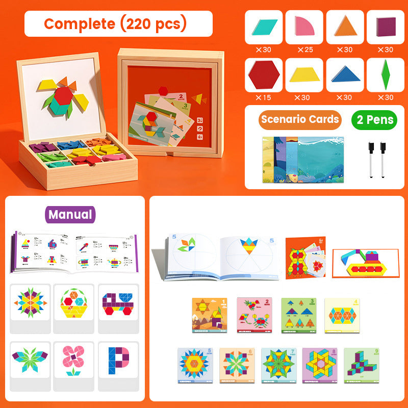 BrainCraft Builders Magnetisches Puzzle — Entfache sofort die Fantasie